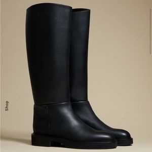 KHAITE Derby Knee High Riding Boots Size 9